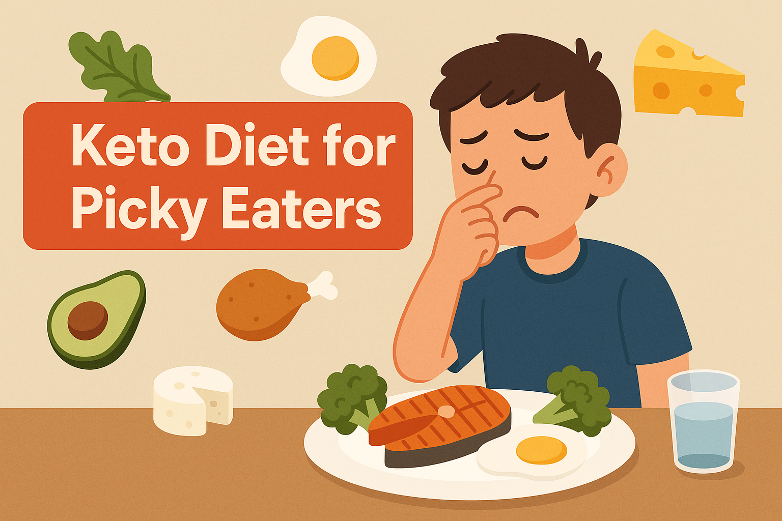 Keto Diet for Picky Eaters post thumbnail image