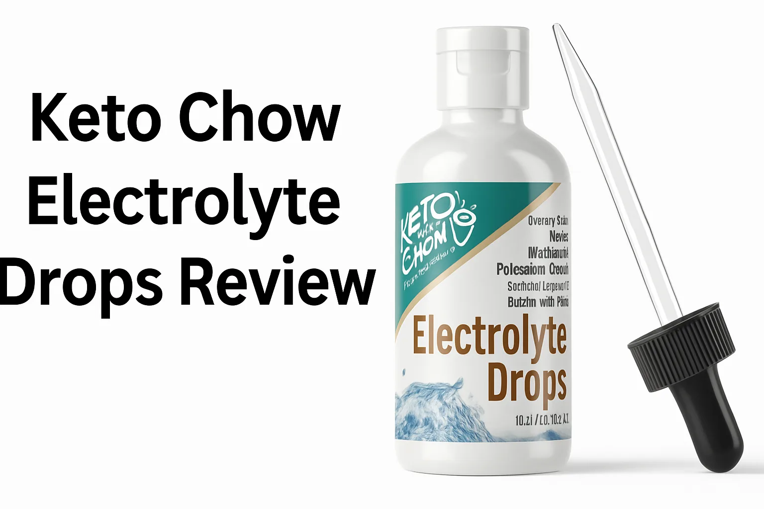Keto Chow Electrolyte Drops Review