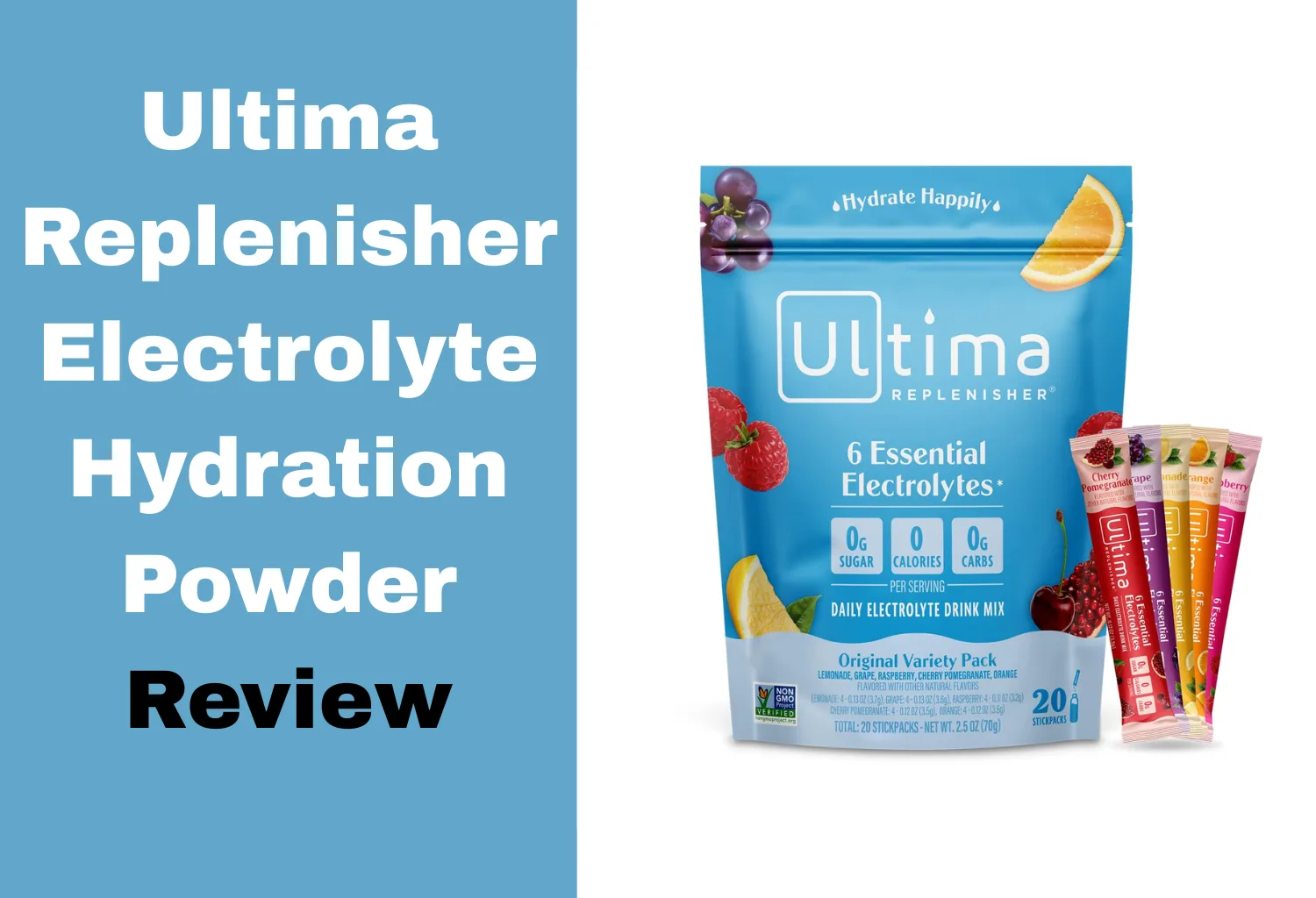 Ultima Replenisher Electrolyte Hydration Powder Review