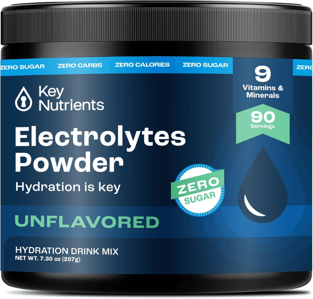 KEY NUTRIENTS Electrolytes Powder Review