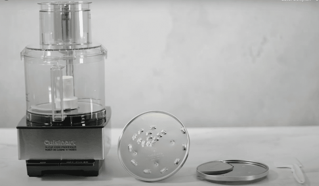 Cuisinart 14-Cup food processor with attachments. Review.