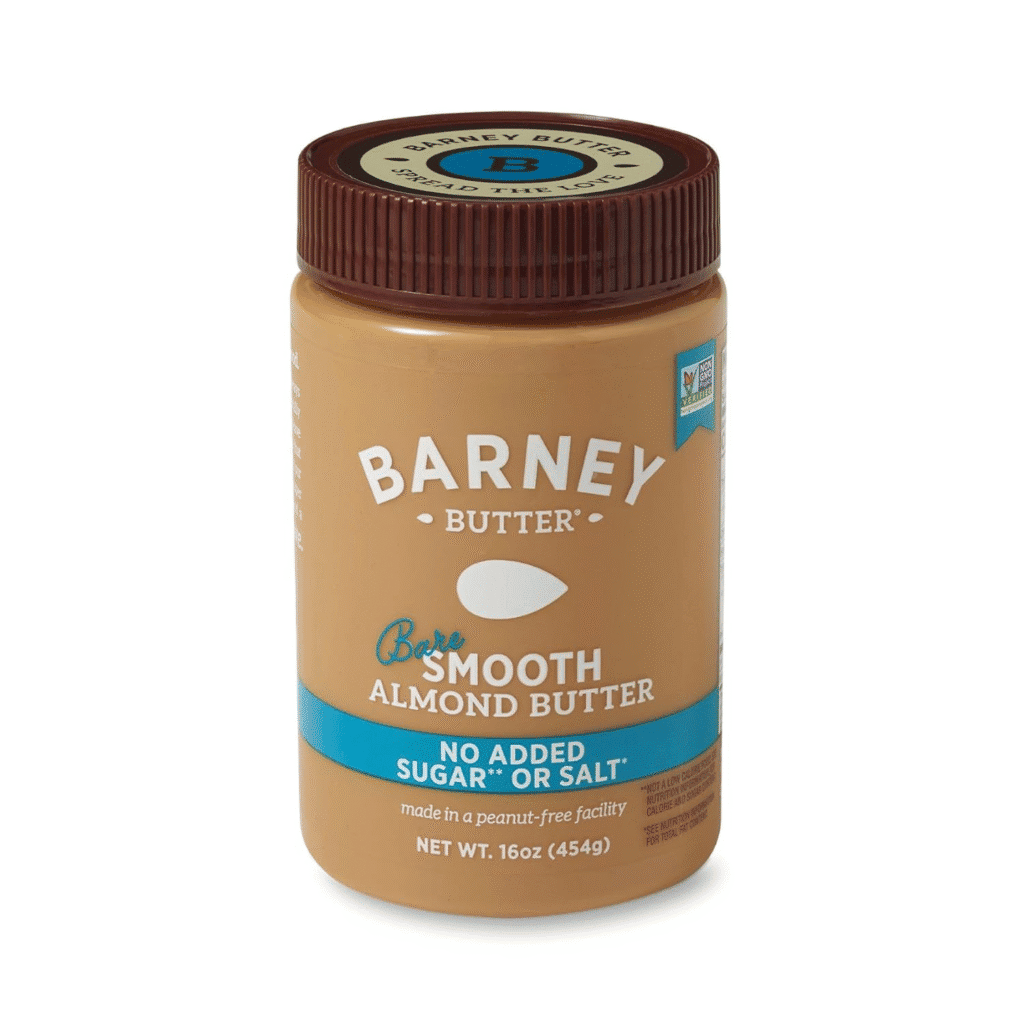 Barney Butter Bare Smooth Almond Butter jar
