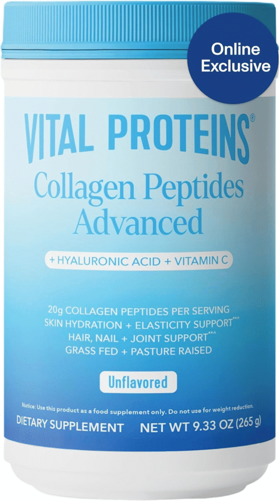 Vital Proteins Collagen Peptides Advanced, unflavored, 9.33 oz