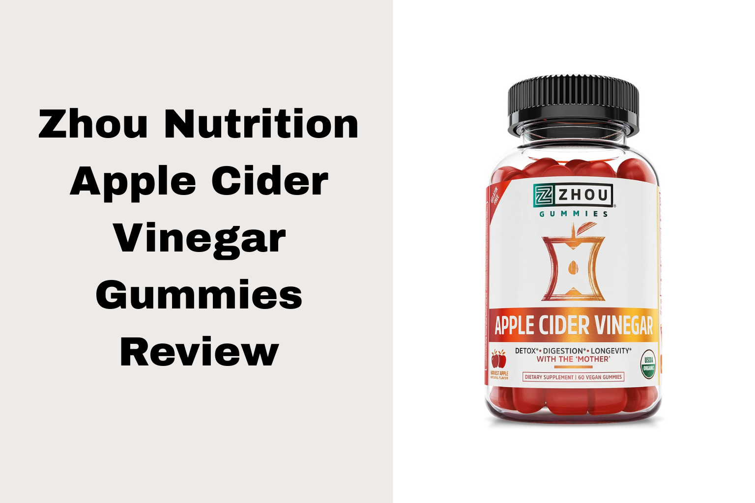 Zhou Nutrition Apple Cider Vinegar Gummies Review post thumbnail image